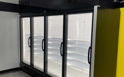 Hussmann Commercial Refrigeration Installation at new Dollar General in Spokane