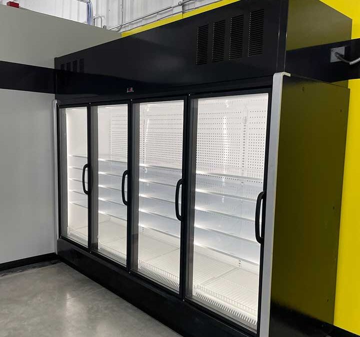 Hussmann Commercial Refrigeration Installation at new Dollar General in Spokane