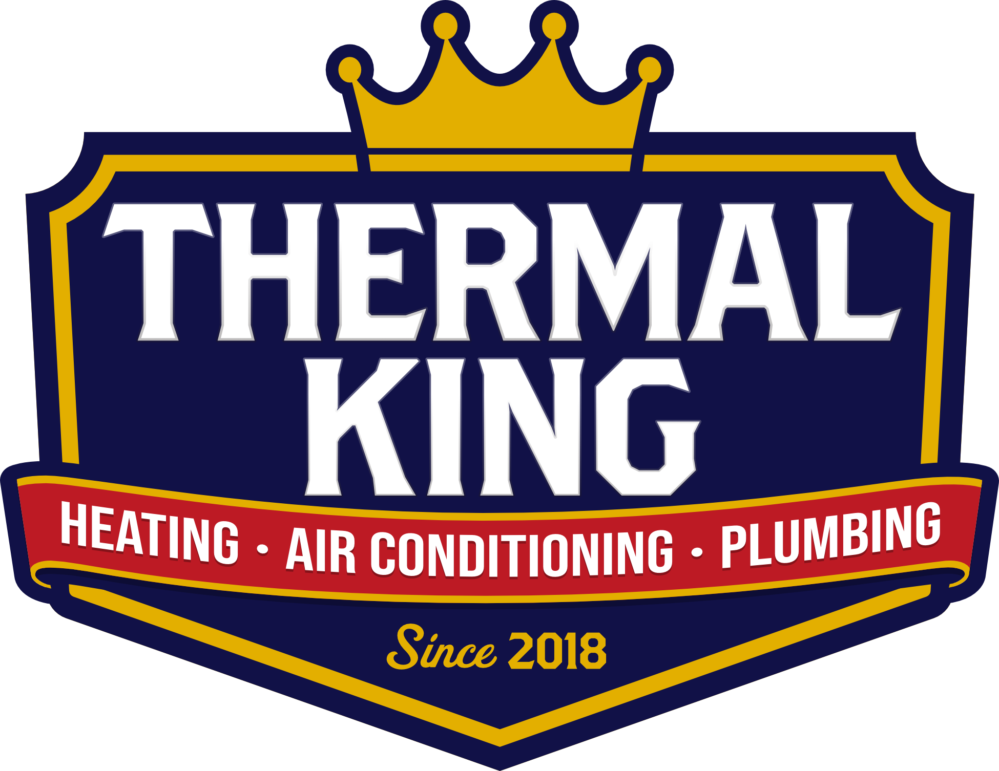 Logo for Thermal-King, an HVAC and plumbing company in Coeur d'Alene, ID.