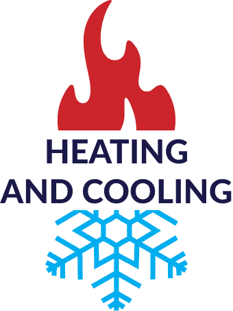 Heating and cooling services icon.