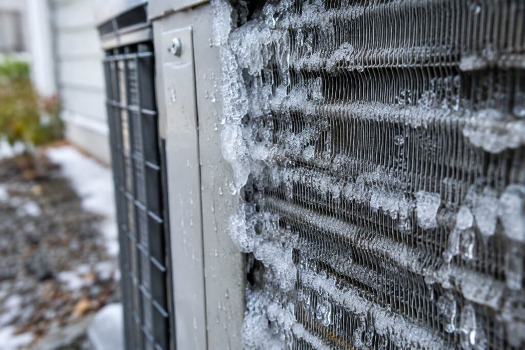 winter heat pump prep