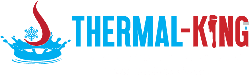 Logo for Thermal-King, an HVAC and plumbing company in Coeur d'Alene, ID.