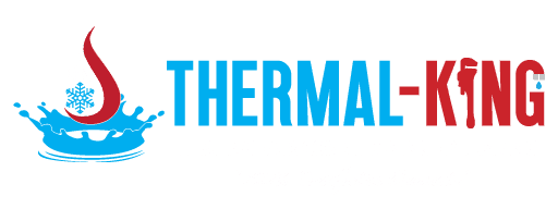 Logo for Thermal-King, an HVAC and plumbing company in Coeur d'Alene, ID.