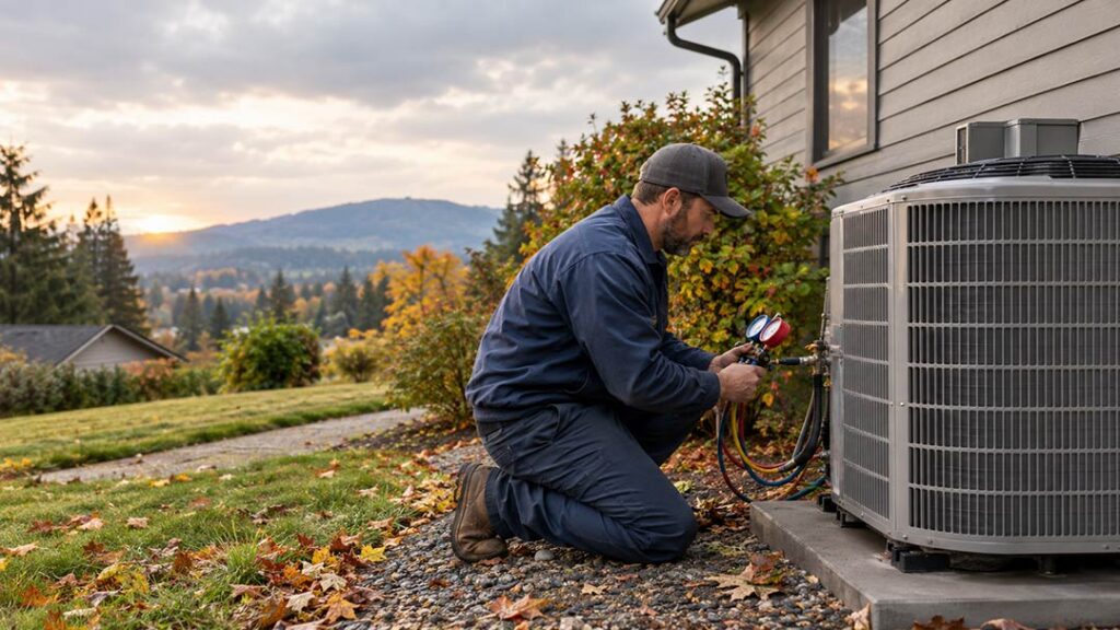 fall heat pump maintenance