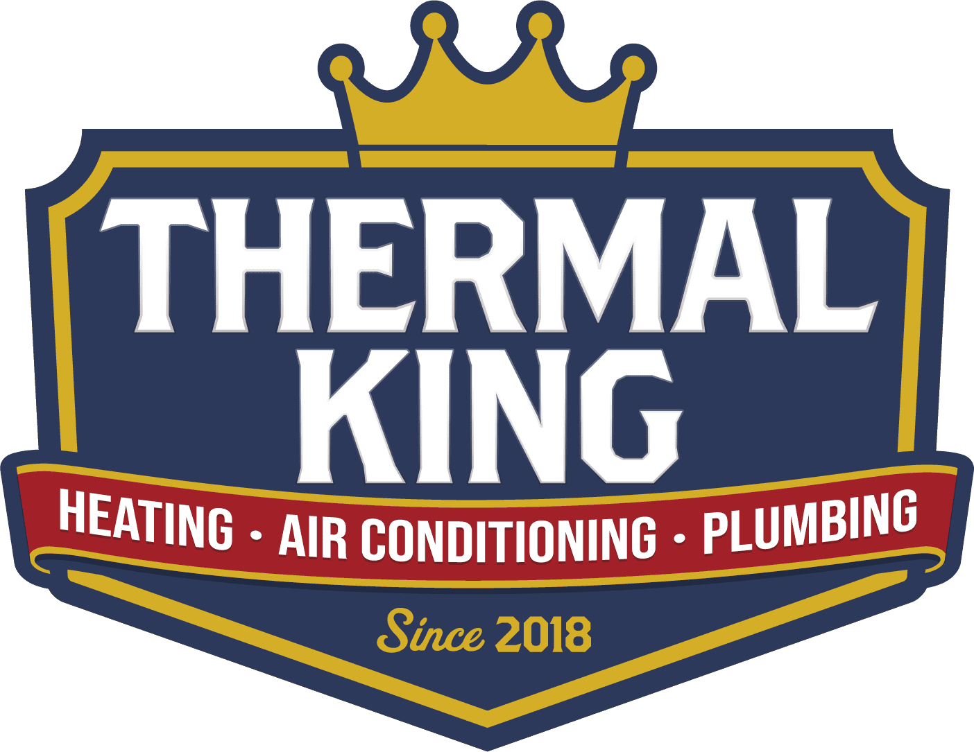 Logo for Thermal-King, an HVAC and plumbing company in Coeur d'Alene, ID.